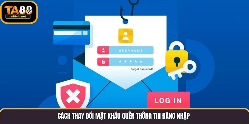 Cách thay đổi mật khẩu quên thông tin đăng nhập 